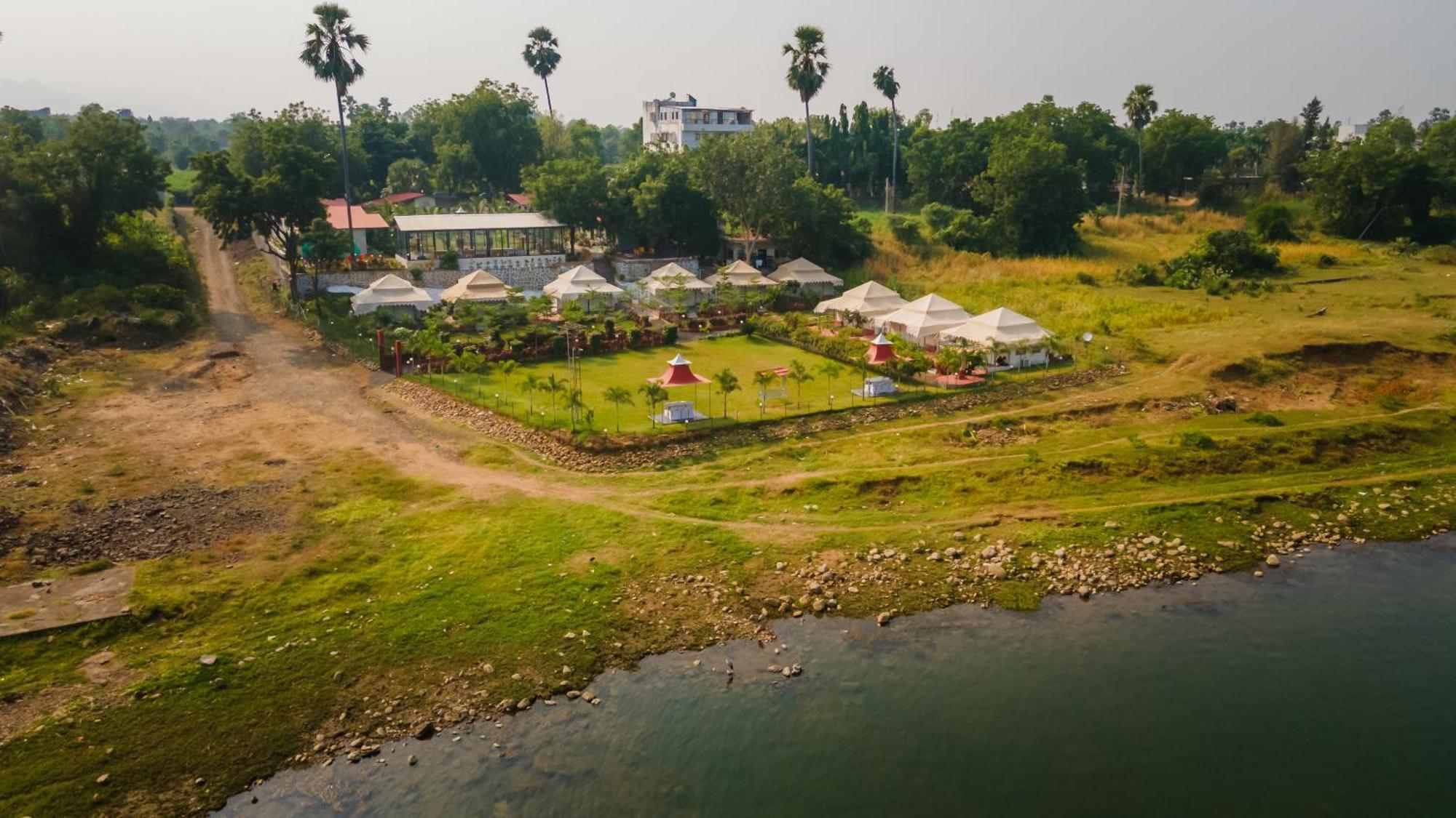 Riverview Tent Resort Kevadia ภายนอก รูปภาพ